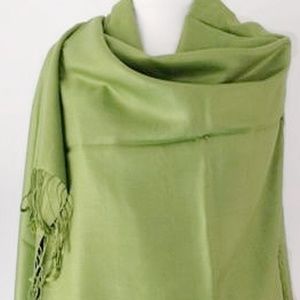 3 for $20: Green Olive Pashmina